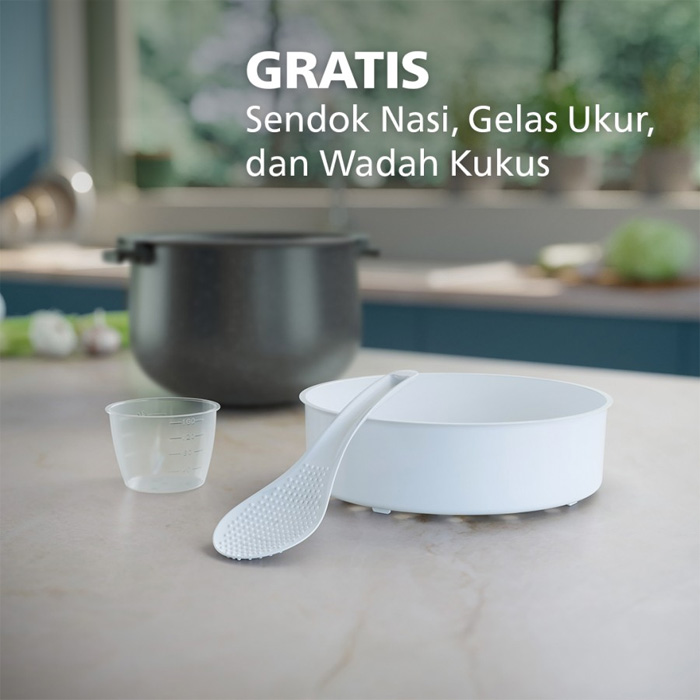 Philips Rice Cooker FreshDefense 3000 Series 1.8 L - HD3211/32 | HD-3211/32